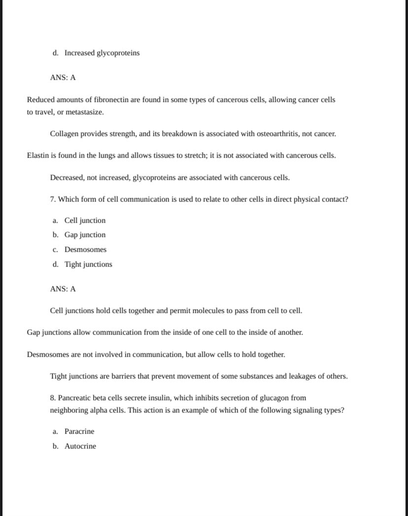 Test Bank for Understanding Pathophysiology, 7th Edition by Sue E. Huether, Kathryn L. McCance, and Kelly J. Brashers
