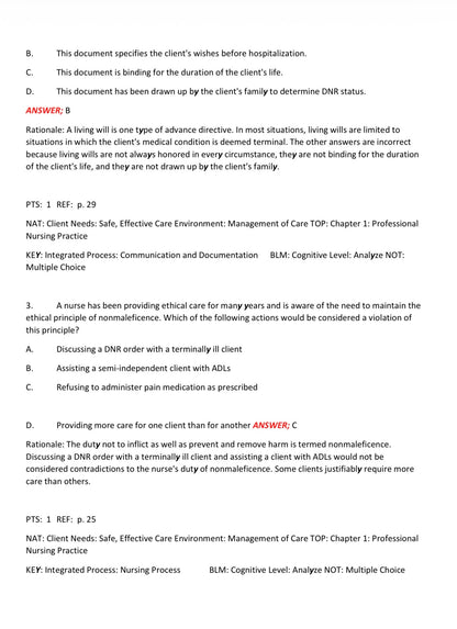 Test bank Brunner & Suddarth's Medical- Surgical Nursing 16th Edition by Hinkle