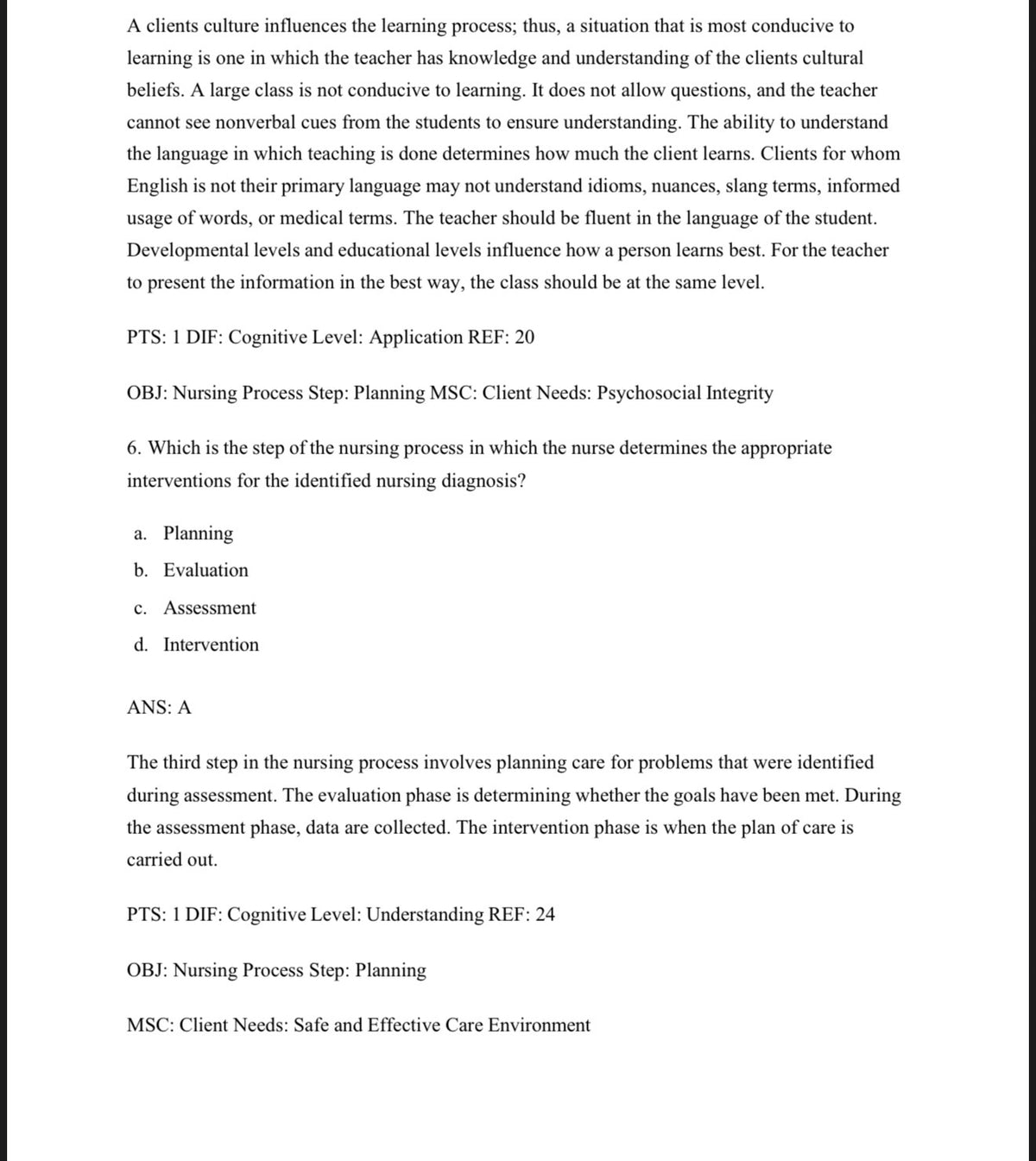 Test bank Introductory Maternity and Pediatric Nursing 5th Edition Hatfield
