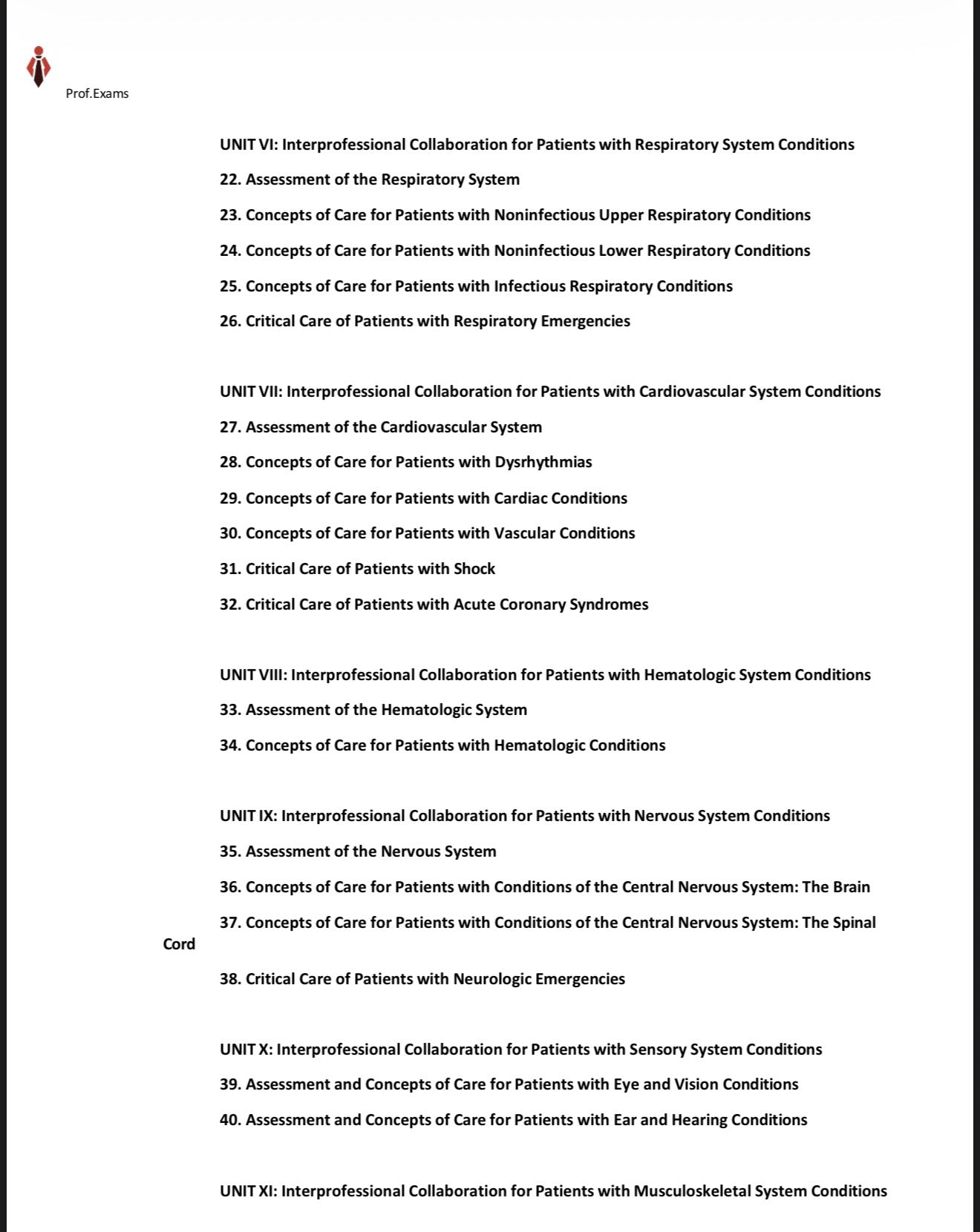Test bank MEDICAL SURGICAL NURSING:CONCEPTS FOR CLINICAL JUDGEMENT AND COLLABORATIVE CARE 11TH EDITION IGNATAVICIUS